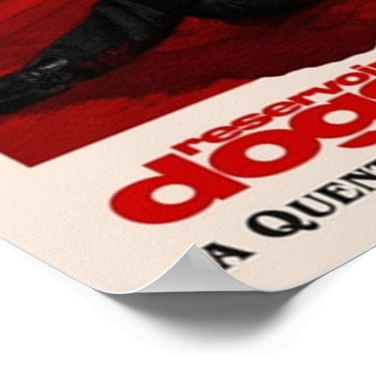 Reservoir Dogs Movie Design Poster (Ecke)