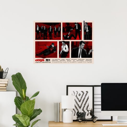 Reservoir Dogs Movie Design Poster (Heimbüro)