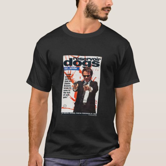 Reservoir Dogs Poster - Mr. White Premium T-Shirt (Vorderseite)