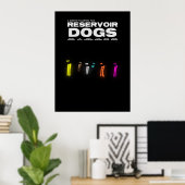 Reservoir Dogs Quentin Tarantino Minimalistisch sc Poster (Heimbüro)