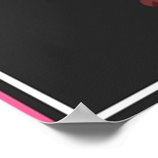 Reservoir Hogs Mr. Pink Poster (Ecke)