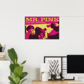 Reservoir Hunde Mr. Pink the Beruflich Poster (Heimbüro)
