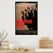 RESERVOIR HUNGS MOVIE ALTE STIL POSTER (Küche)