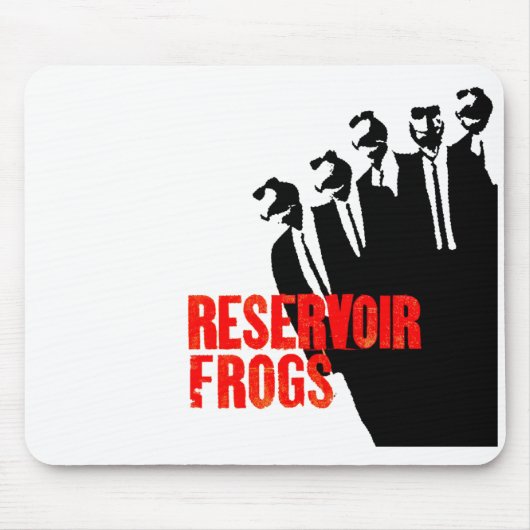 Reservoirfrösche Mousepad (Vorne)