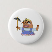 Resetti (Animal Crossing New Horizons) Button (Vorderseite)