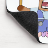 Resetti (Animal Crossing New Horizons) Mousepad (Ecke)