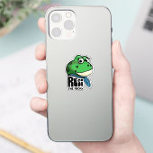 Resi the Frog Aufkleber (Telefon)