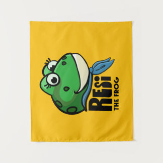 Resi The Frog Wandteppich