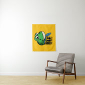 Resi The Frog Wandteppich (Beispiel)