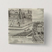 Residence Milton Thornburgh Fayette Co Button (Vorderseite)