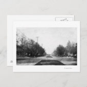 Residence Street Scene Postkarte (Vorne/Hinten)