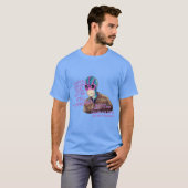 Resident Alien Aufkleber Deckenventilator Geschäft T-Shirt (Vorne ganz)