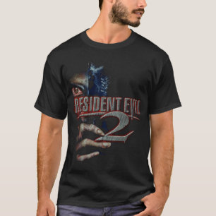 Resident Evil 2 Retro Vintage Videospiel Bo Art fu T-Shirt