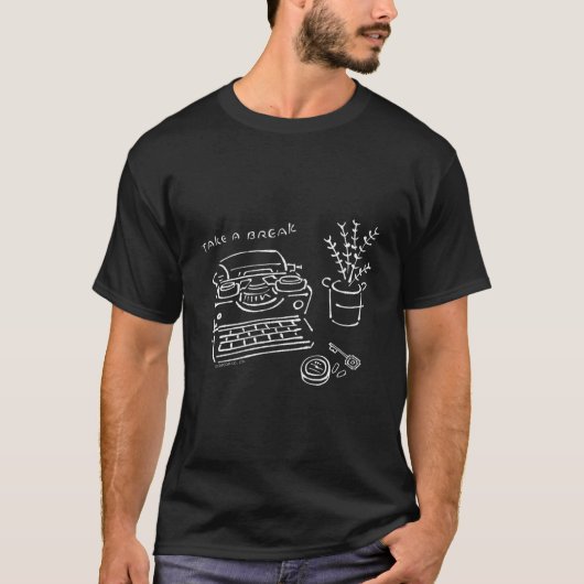 Resident Evil Line Art. T-Shirt (Vorderseite)