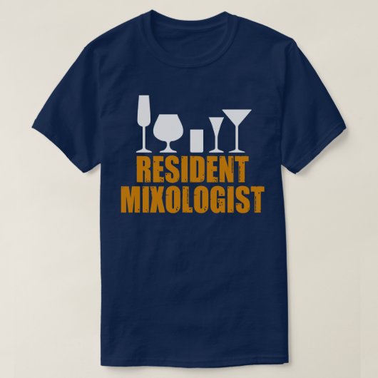 Resident Mixologe T-Shirt (Design vorne)