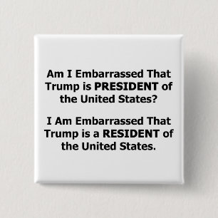Resident Trump Button