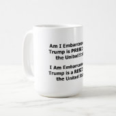 Resident Trump Kaffeetasse (Vorderseite Links)