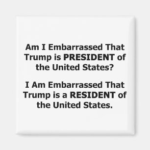 Resident Trump Magnet