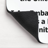 Resident Trump Mousepad (Ecke)