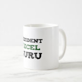 Residentexcel-Guru-Neuheits-Tasse Kaffeetasse (VorderseiteRechts)