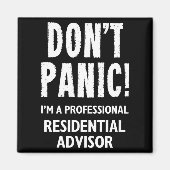 Residential Advisor  Magnet (Vorne)