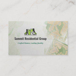 Residential Construction | Gray Skecth Visitenkarte