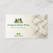 Residential Construction | GreenLight Drafter Visitenkarte (Vorderseite)