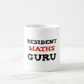 Residentmathe-Guru-Neuheits-Tasse Kaffeetasse (Mittel)