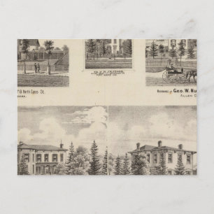 Residenz Henry Baker und andere Postkarte