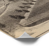 Residenz in Hutchinson, Minnesota Poster (Ecke)