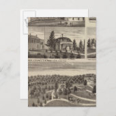 Residenz in Hutchinson, Minnesota Postkarte (Vorne/Hinten)