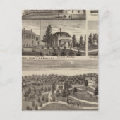 Residenz in Hutchinson, Minnesota Postkarte (Vorderseite)