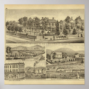 Residenz John A Warden Sewickley Poster
