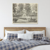Residenz JP Cooper, Rumson New Jersey Leinwanddruck (Insitu (Schlafzimmer))