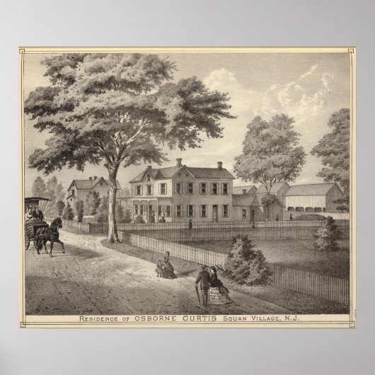 Residenz Osborne Curtis, Squan Village, NJ Poster (Vorne)