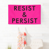 Residenz & Persistischer politischer Protest März  Banner (Insitu)