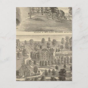 Residenz Richards, Watertown Nashotah House Postkarte