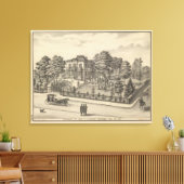 Residenz Stephens, Woodland Leinwanddruck (Insitu (Wohnzimmer))