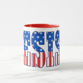 Residenz| Sterne und Streifen Tasse (Zentrum)