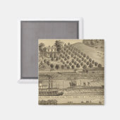 Residenz Taylor H Berry Magnet (Vorderseite/Rückseite)