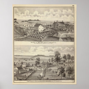 Residenz und Bauernsitz in Magnolia Tp Poster