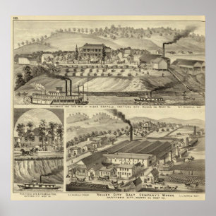 Residenz und Sägewerk von Susan Harpold Poster