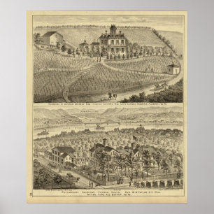 Residenz von Andrew Lindsey Glenfield Poster