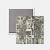 Residenz von Dr. Charles Hubbard Magnet (Vorderseite/Rückseite)