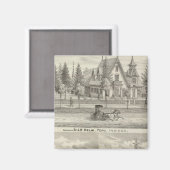Residenz von Dr. JH Helm, Peru Magnet (Vorderseite/Rückseite)