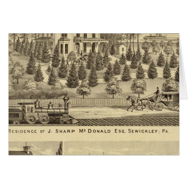 Residenz von J Sharp McDonald Sewickley (Vorderseite (Horizontal))