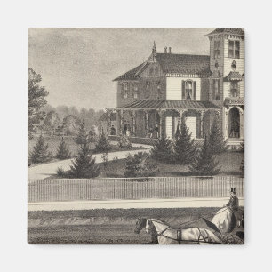 Residenz von James G Gowdy, Toms Fluss, NJ Magnet