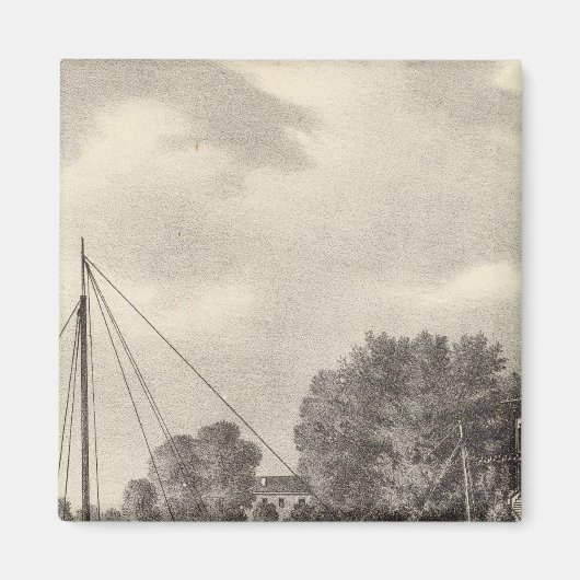 Residenz von Joseph Francis, Toms Fluss, NJ Magnet (Vorne)