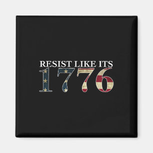 Residenz wie 1776 - Wahre Patrioten - Vintages Gif Magnet