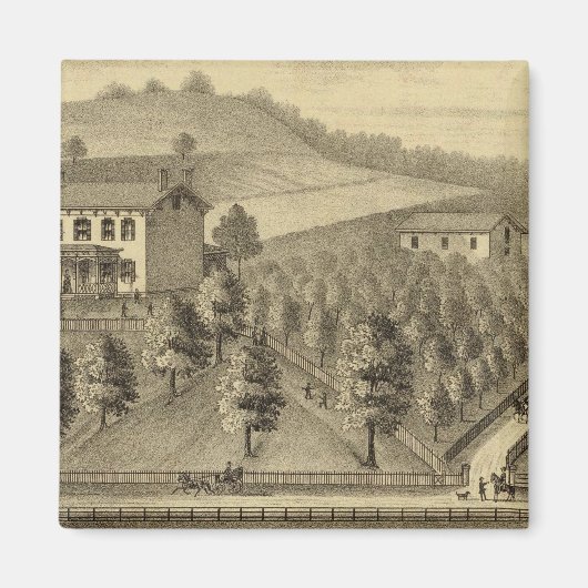 Residenz William Schrader Magnet (Vorne)